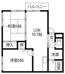 クリエイトコーポの物件間取画像